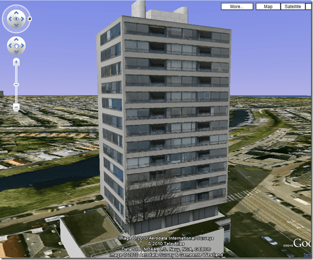 Zicht vanuit het Noord/Noordoosten